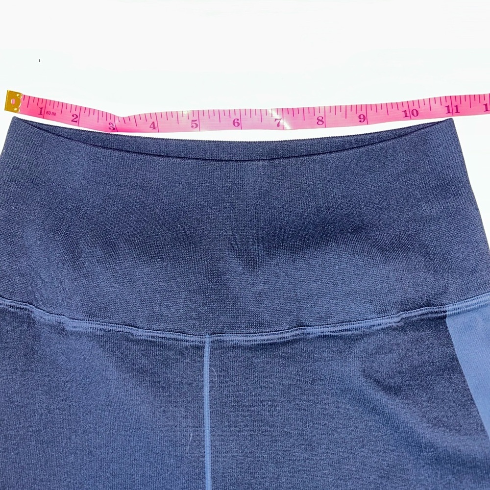 NWT Peloton Dark Blue Patterned Leggings - Picture 4 of 6